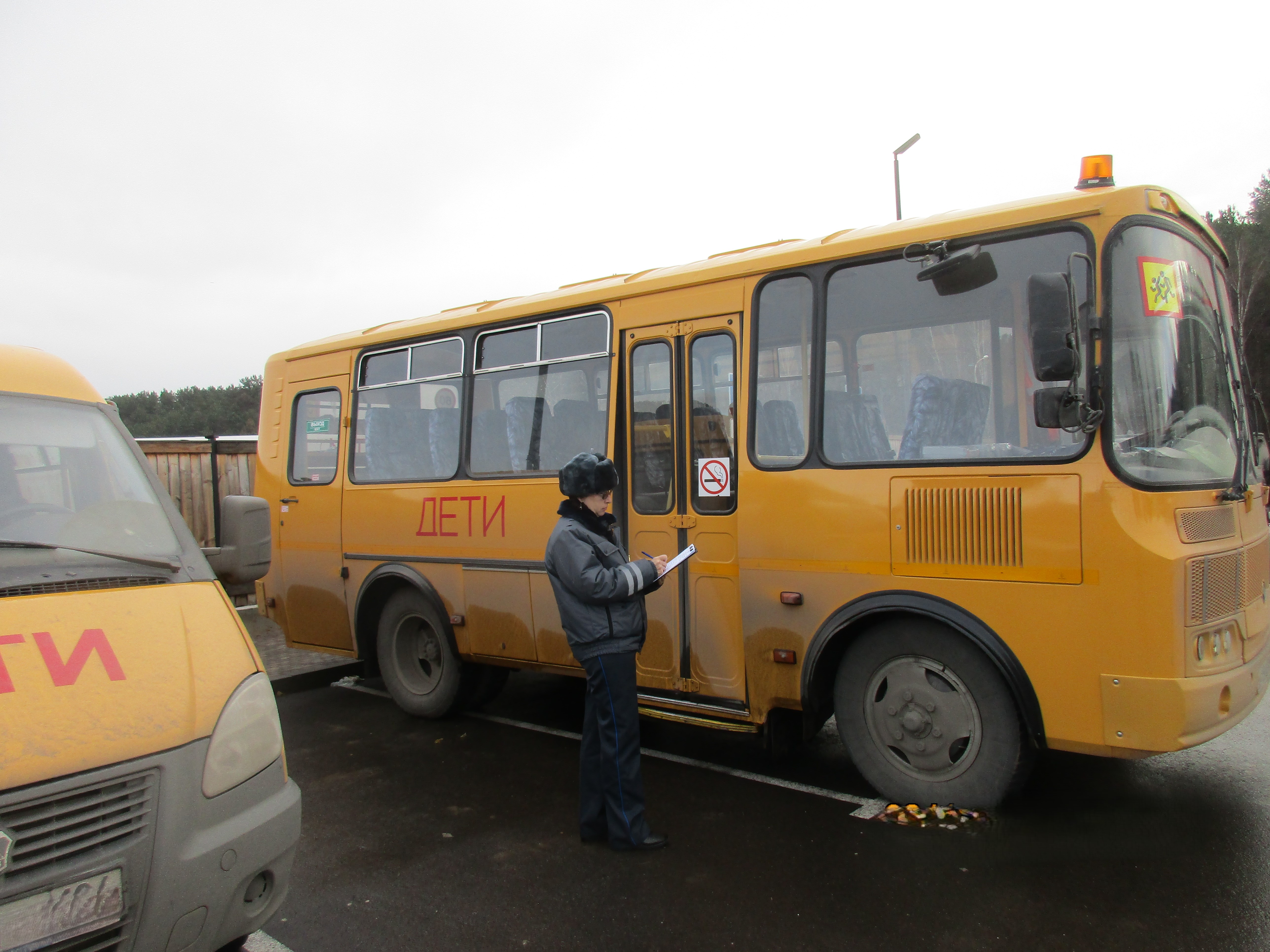 Контроль за организованной перевозкой групп детей автобусами в г. Красноярске